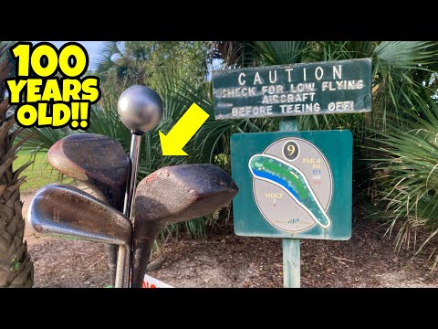 100 YEAR OLD Golf Clubs… and BIG NEWS!!!