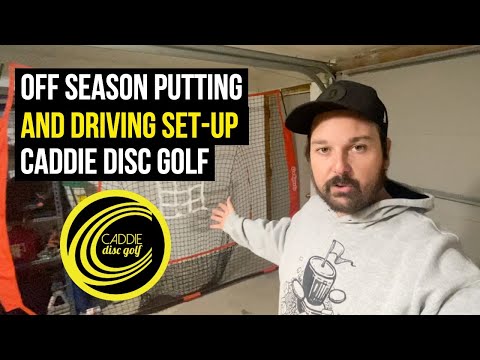 My 2021 Off Season Putting and Driving Set-Up | Caddie Disc Golf