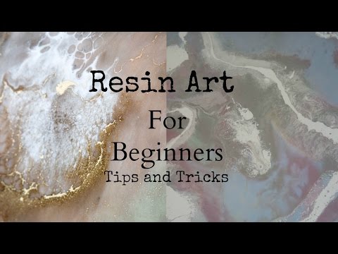 Top tips and tricks to create resin art for beginners