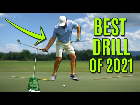 BEST DRILL OF 2021! Most Important Golf Downswing Moves