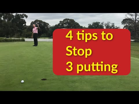 Golf putting distance control