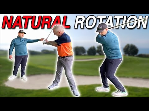 “It’s the Easiest Swing in the World!” | How to Use Your Body’s NATURAL Rotation in the Golf Swing