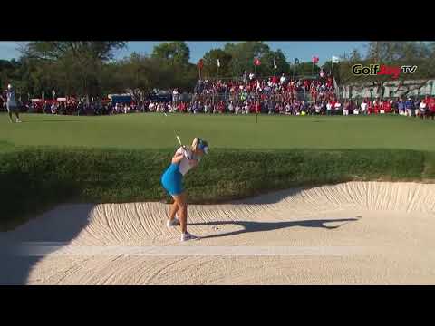 Solheim Cup 2021 Single Match Matilda Castren Vs  Lizette Salas