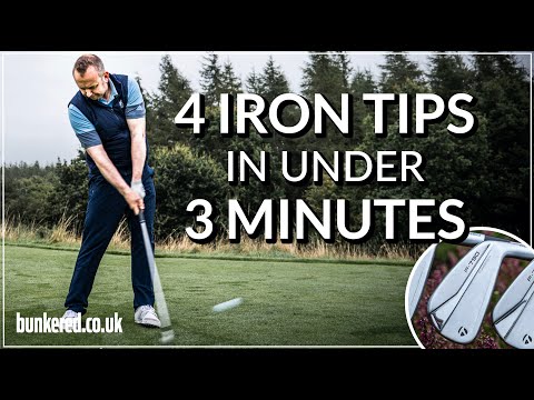 4 IRON TIPS IN UNDER 3 MINUTES