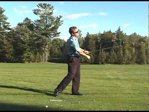Reflex Golf Swing-Driver shots from front view