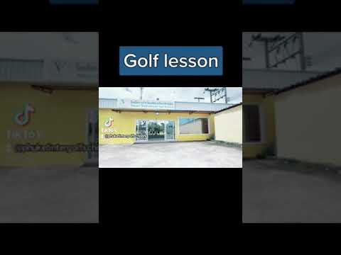 Golf swing lesson