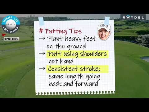 Minjee Lee’s Golf Tips | Putting | Raydel