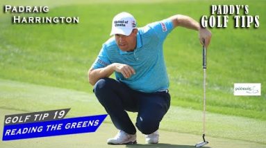 READING THE GREENS | Paddy’s Golf Tip #19 | Padraig Harrington