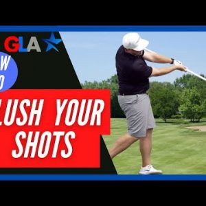 USE PVC PIPE TO FLUSH YOUR GOLF SHOTS