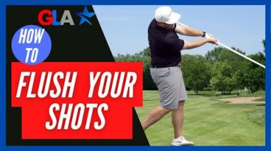 USE PVC PIPE TO FLUSH YOUR GOLF SHOTS