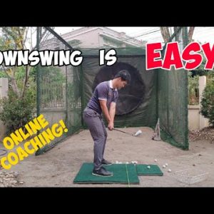 [Golf Instruction VLOG] Downswing is easy. What it should look like Part 2 ONLINE COACHING ALERT!!!
