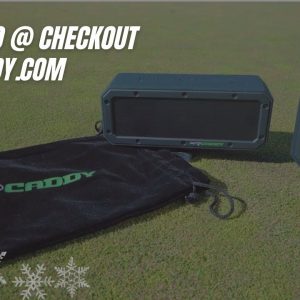 Bluetooth golf speaker makes the game fun with Eileen Kelly