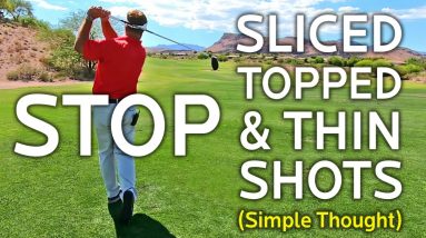 EASY WAY TO STOP TOPPING, THIN AND SLICED SHOTS (Simple Thought)