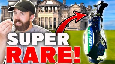I buy RARE golf clubs in St Andrews - thrift shopping!