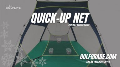 Put this golf net up in minutes!