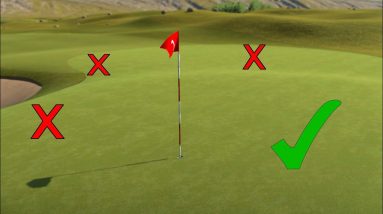 When Should You Aim At The Pin? Golf Aiming Tips