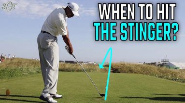 When Should You Hit A Stinger on The Golf Course?