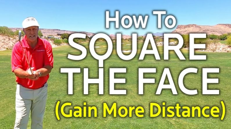 HOW TO SQUARE THE CLUBFACE (Gain More Distance)