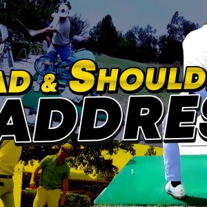 HEAD & SHOULDERS - Golf Swing Address VLOG