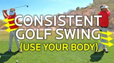 USE YOUR BODY FOR A CONSISTENT GOLF SWING (Irons & Driver)