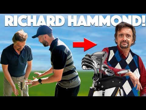 I gave Richard Hammond a Golf Lesson! (Funny!)