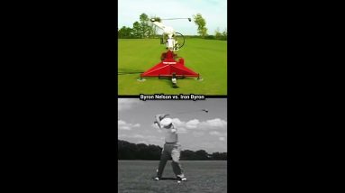 Byron Nelson vs. Iron Byron Slow Motion