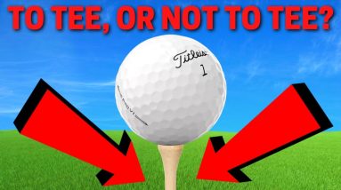 Should You Use a Tee on Par 3's? Pros & Cons of Tee Use with Irons & Weges