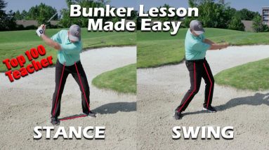 Bunker Lesson from Top 100 Golf Teacher
