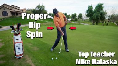 Mike Malaska Teaches Hip Rotation in Golf