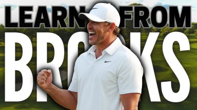 Learn From Brooks Koepka's Golf Swing! Swing Like a Major Champion!