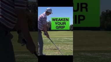 How to Intentionally Slice the Ball to Avoid Trees & Hazards! #golf #golftips