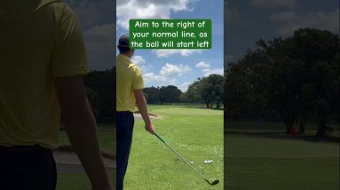 Elevate Your Chipping Game: Tackle the Difficulty of Sloping Lies  #golf #golfer #golfshorts