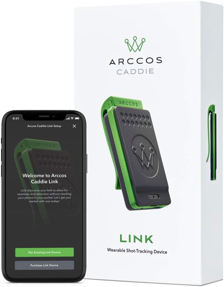 Arccos Link Seamlessly Connect to The Arccos Caddie App