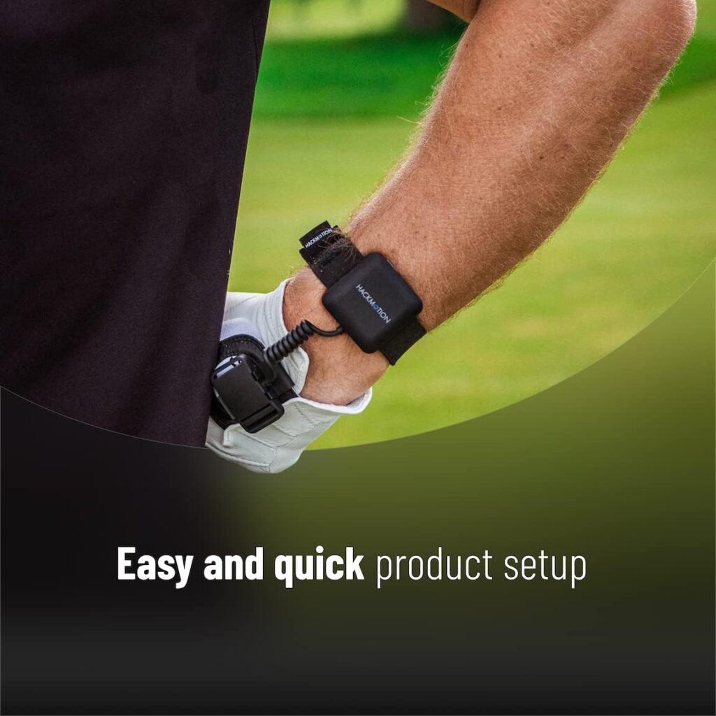 Hackmotion Core – Golf Swing and Wrist Angle Training Aid – Improve Clubface Control and Full Swing Consistency