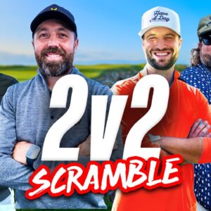 Scramble match at the BEST golf course in Scotland!