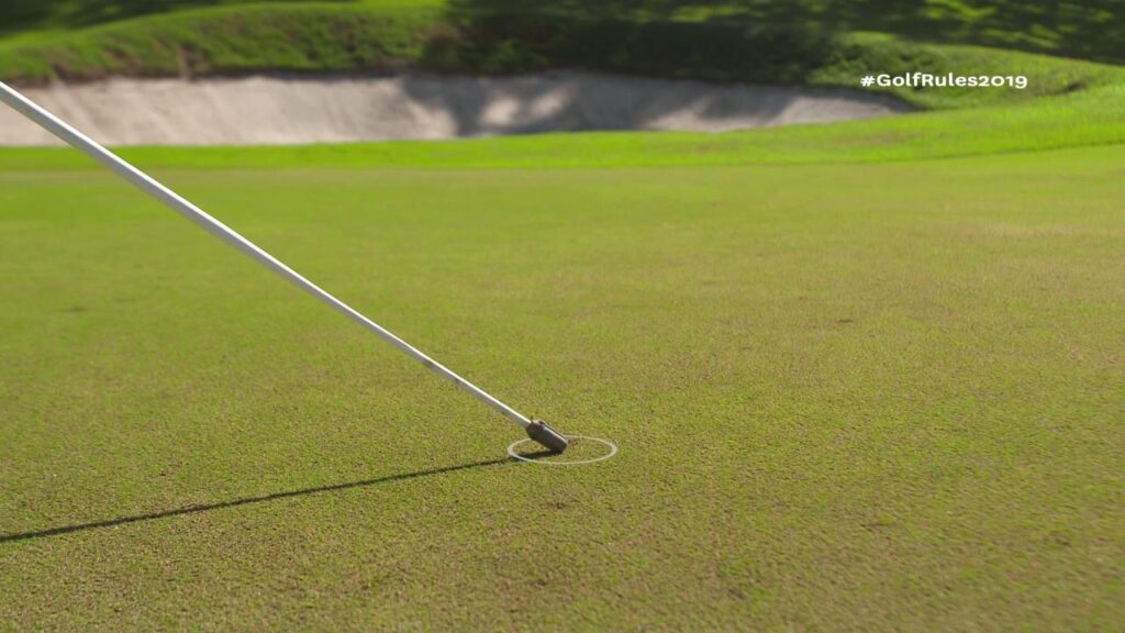 Whats The Penalty For Touching The Line Of A Putt?