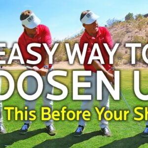 Easy Way To Loosen Up (Do This Before Each Shot)