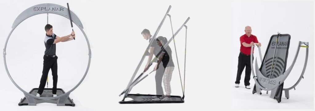 EX BV Explanar Golf Swing Trainer - Home Golf Training System