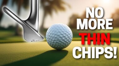 No More Sculled Chip Shots! Great Chipping Drill for Better Contact