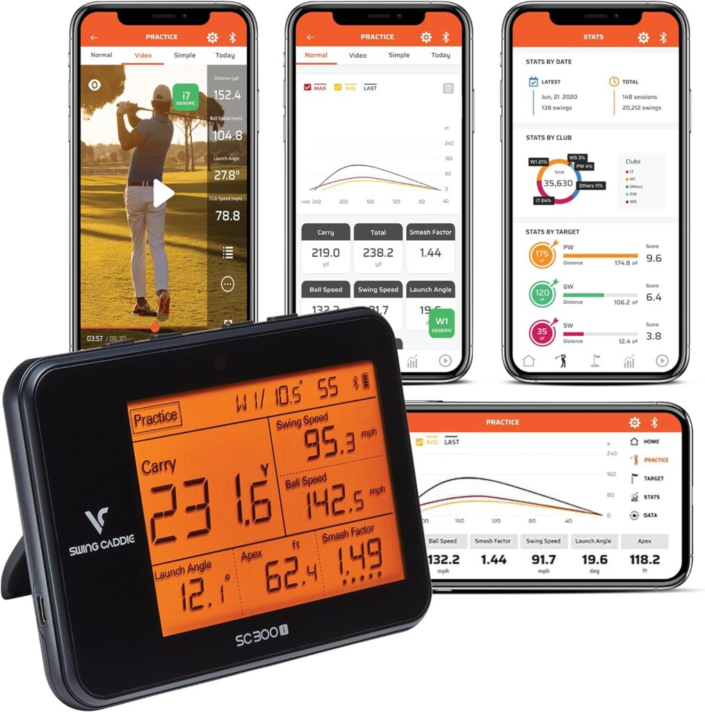 Voice Caddie - Swing Caddie Portable Launch Monitors