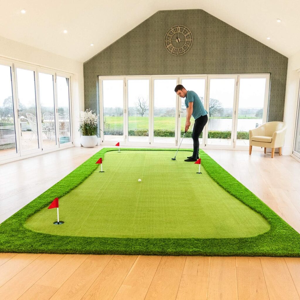 FORB Professional Putting Mats | Golf Accessories | Putting Practice Golf Mat | Indoor Putting Green | Putting Mats Indoor | Three (Standard, XL  XXL)