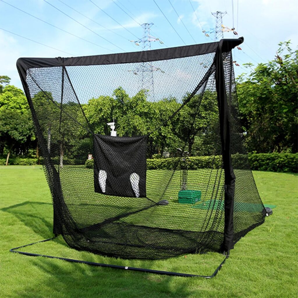 Golf Practice Hitting Nets for Backyard Driving, Golf Hitting Training Aids Nets, Swing/Chip Training Equipment, Easy Storage, for Men/Women