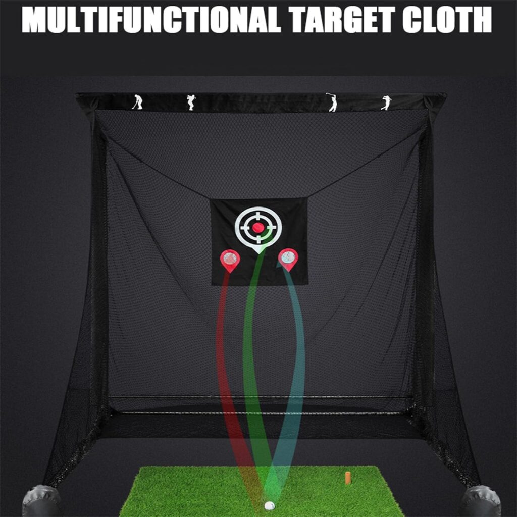 Golf Practice Hitting Nets for Backyard Driving, Golf Hitting Training Aids Nets, Swing/Chip Training Equipment, Easy Storage, for Men/Women