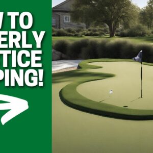 How to PROPERLY Practice Your Chipping!