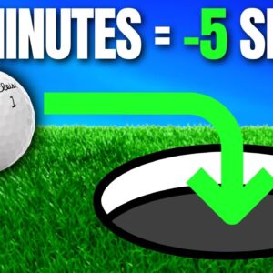 10 Minutes of This Putting Drill = 5 Strokes off your Handicap