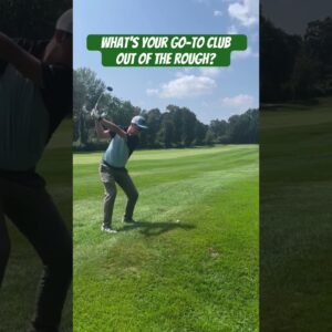 What's Your Go-To Club Out of The Rough? #golf #golfshorts #golftips