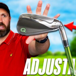 I play golf with the adjustable club! (All clubs in ONE!)