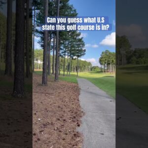 Can you Guess What State this Golf Course is in? #golfshorts #golf #golfcourse