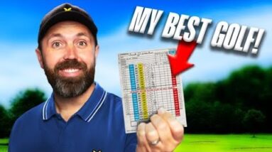 I played my BEST GOLF EVER on YouTube!