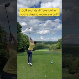 Mountain Golf is The Best! #golfshorts #golf